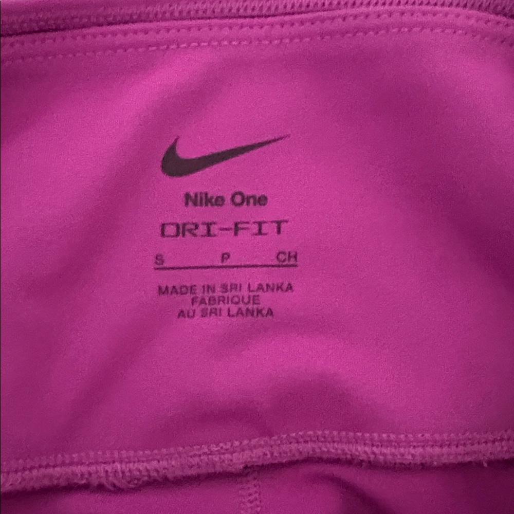 Ladies Nike Pink Leggings - Picture 3 of 4